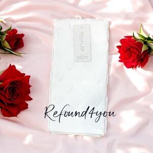 Rachel Zoe - ‘Hearts Embossed’ dish towels (2). NWT